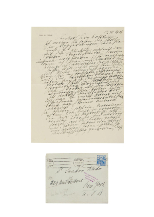 Freud to Sandor Radó, 13 November 1936
