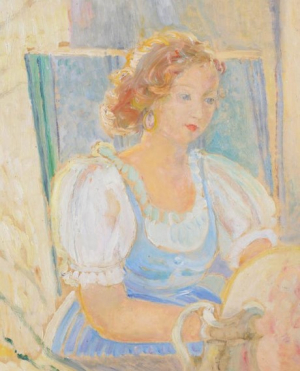 Alice Buxton Winnicott, <em>c</em>.1935 self-portrait